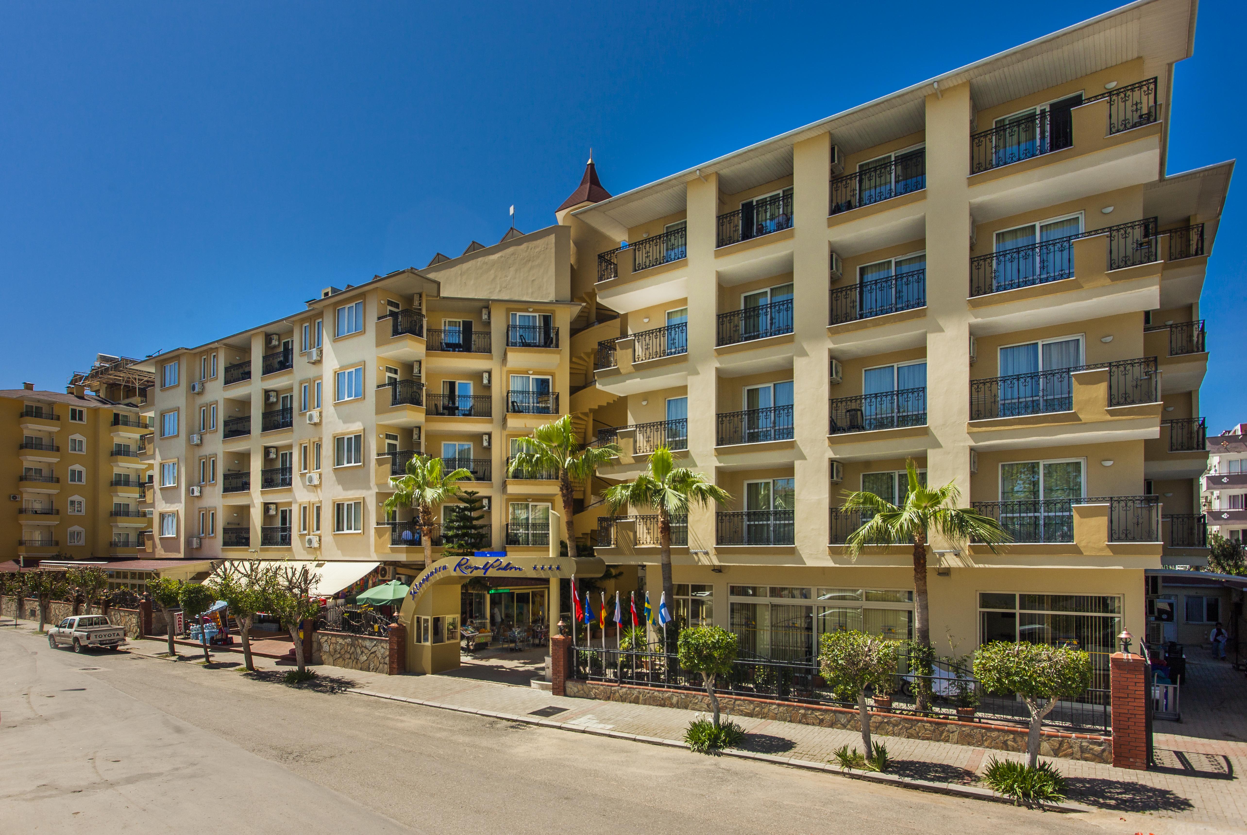 Kleopatra Royal Palm Hotel Alanya Exteriör bild